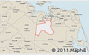 Classic Style 3D Map of ZIP code 23323