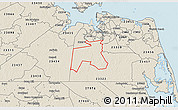 Shaded Relief 3D Map of ZIP code 23323
