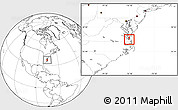 Blank Location Map of ZIP code 23463