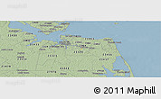 Savanna Style Panoramic Map of ZIP code 23463
