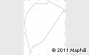 Blank Simple Map of ZIP code 23463