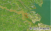 Satellite 3D Map of ZIP code 23604