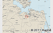 Shaded Relief Map of ZIP code 23701