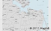 Silver Style Map of ZIP code 23701