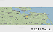 Savanna Style Panoramic Map of ZIP code 23701
