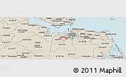 Shaded Relief Panoramic Map of ZIP code 23701