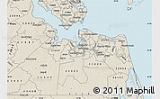 Shaded Relief Map of ZIP code 23708