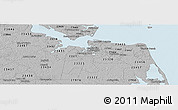 Gray Panoramic Map of ZIP code 23709
