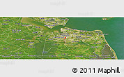 Satellite Panoramic Map of ZIP code 23709