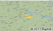 Savanna Style 3D Map of ZIP code 23875