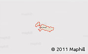 Shaded Relief 3D Map of ZIP code 23875, cropped outside