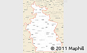 Classic Style Simple Map of ZIP codes starting with 239