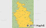 Savanna Style Simple Map of ZIP codes starting with 239