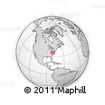 Outline Map of ZIP Codes Starting with 240