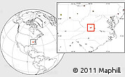 Blank Location Map of ZIP code 24060
