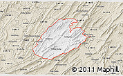 Classic Style 3D Map of ZIP code 24426