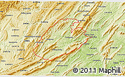 Physical 3D Map of ZIP code 24426