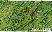 Satellite 3D Map of ZIP code 24426