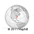 Outline Map of ZIP Code 24557