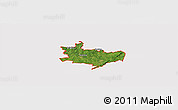 Satellite Panoramic Map of ZIP code 24557, cropped outside