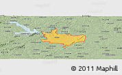 Savanna Style Panoramic Map of ZIP code 24557