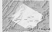 Gray 3D Map of Augusta County
