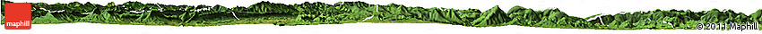 Satellite Horizon Map of Augusta County