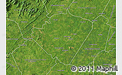 Satellite Map of Buckingham County