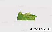 Satellite Panoramic Map of Chesapeake City, cropped outside