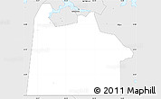 Silver Style Simple Map of Chesapeake City