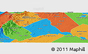 Political Panoramic Map of Culpeper County