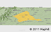 Savanna Style Panoramic Map of Culpeper County