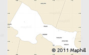 Classic Style Simple Map of Goochland County