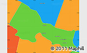 Political Simple Map of Goochland County
