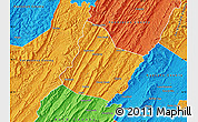 Political Map of Highland County