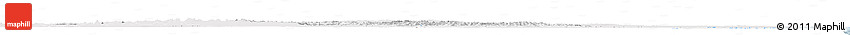 Silver Style Horizon Map of Virginia, single color outside