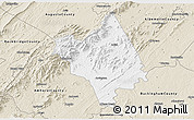 Classic Style 3D Map of Nelson County