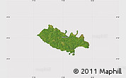 Satellite Map of New Kent County, cropped outside