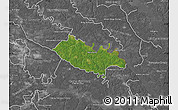 Satellite Map of New Kent County, desaturated