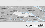 Gray Panoramic Map of New Kent County