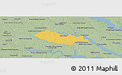 Savanna Style Panoramic Map of New Kent County