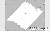 Gray Simple Map of Spotsylvania County