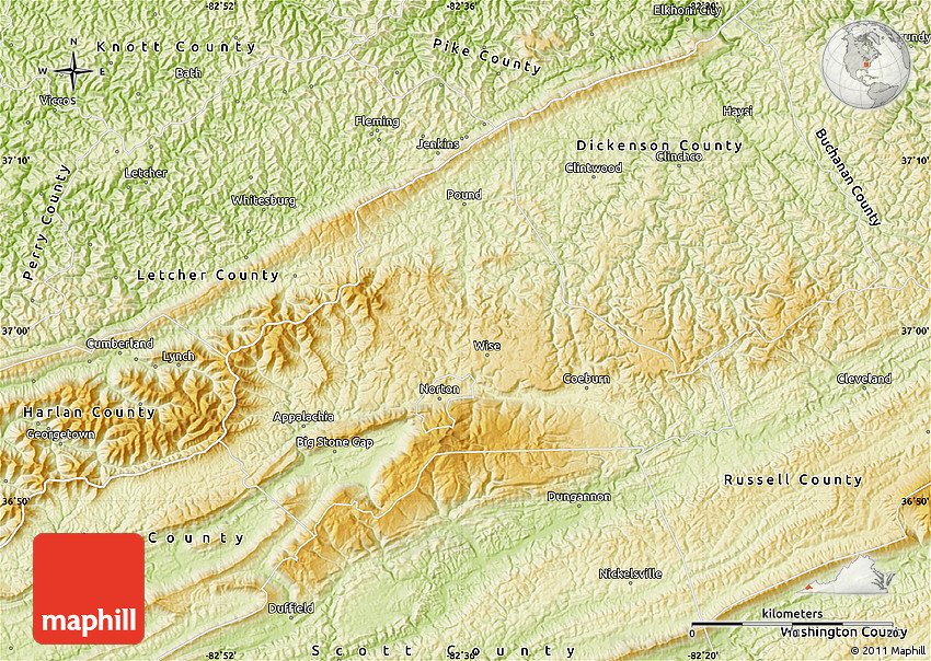 physical-map-of-wise-county