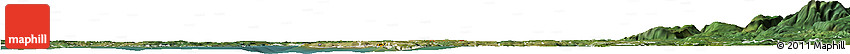 Satellite Horizon Map of ZIP Code 98204