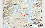 Classic Style Map of ZIP code 98311