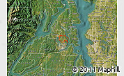 Satellite Map of ZIP code 98311