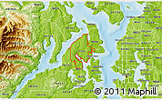 Physical 3D Map of ZIP code 98370