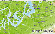 Physical 3D Map of ZIP code 98403