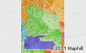 Political Shades Map of ZIP codes starting with 989