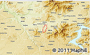 Physical 3D Map of ZIP code 99037